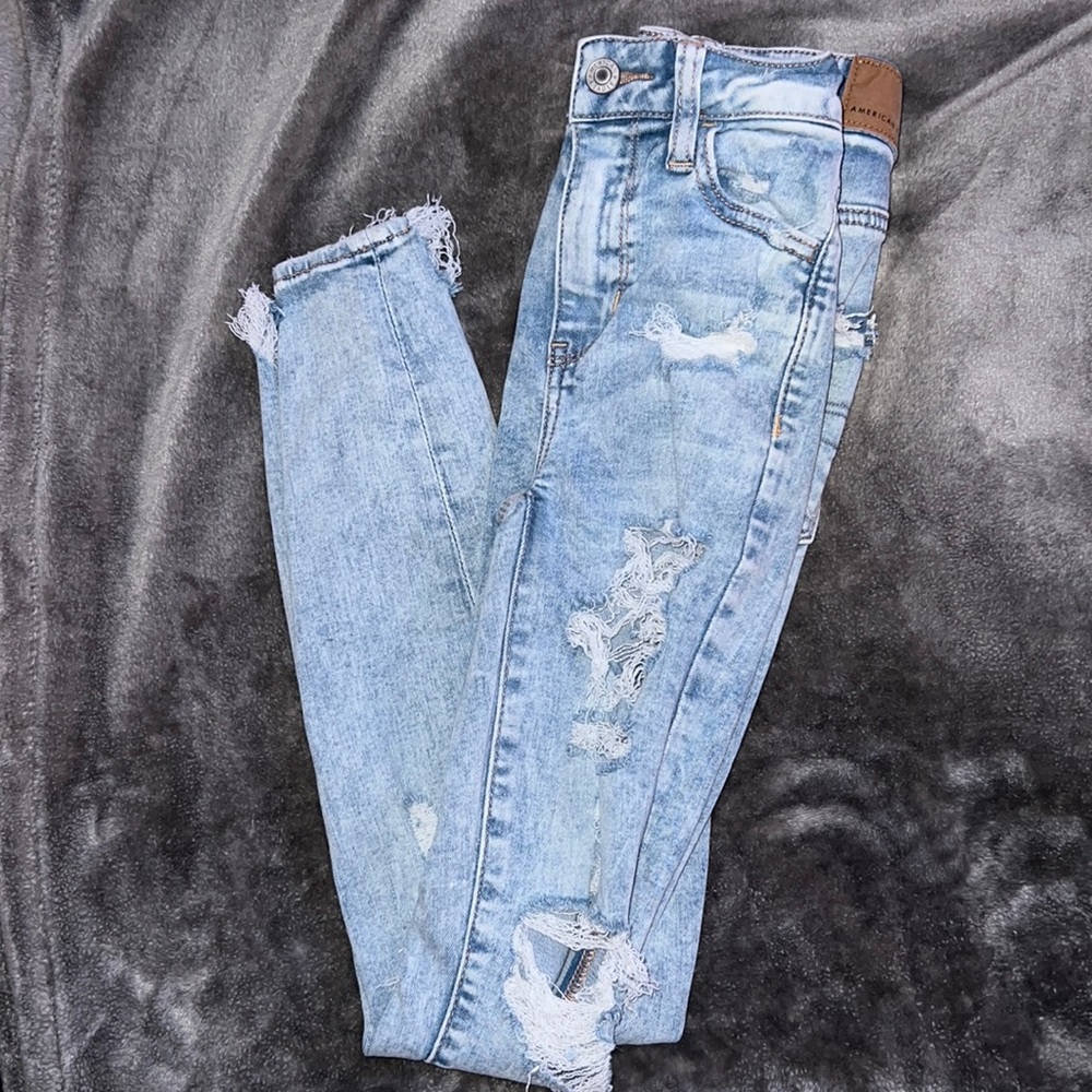 American eagle jeans size 000 short women